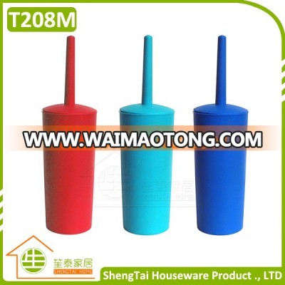 hotel purchase fast delivery plastic toilet brush and holer set