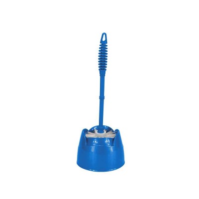 low price commercial toilet brush with long plastic handle