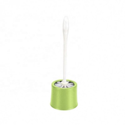 Bathroom toilet use cheap price long handle plastic self cleaning toilet brush