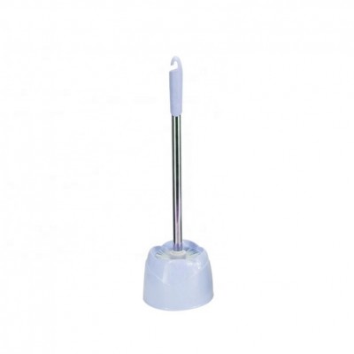 Highly appreciated bathroom toilet flower shaped holder moden toilet brush set