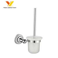 Bathroom Hanging Cleaning Toilet Brush and Holder Set